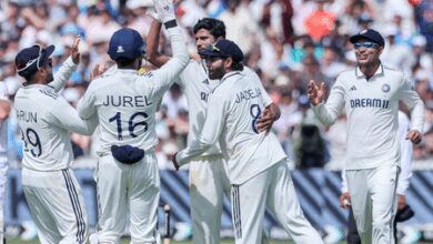 3rd Test: Washington takes 4-22, India need 193 to win and go 2-1 up in the series