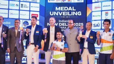 India unveils striking medals for World Para Athletics Championships New Delhi 2025
