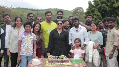 Dushara Vijayan wraps up shooting for her portions in actor Vishal’s ‘Magudam’