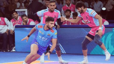 PKL 12: Nitin, Ali Samadi shine as Pink Panthers beat Bengal Warriorz, take top spot