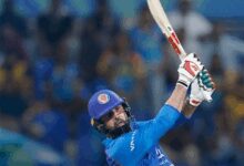 Asia Cup: Mohammad Nabi’s late blitz powers Afghanistan to 169/8 against Sri Lanka