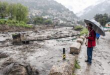 Cloudburst triggers massive destruction in Himachal’s Kinnaur, vehicles swept away