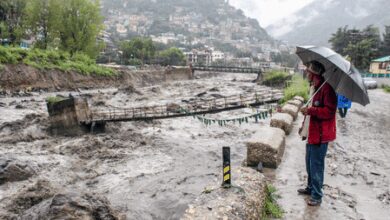 Cloudburst triggers massive destruction in Himachal’s Kinnaur, vehicles swept away