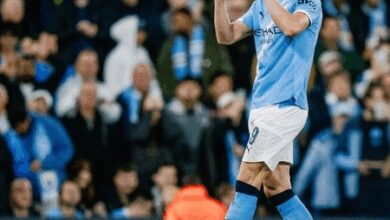 Champions League: Haaland sets record in Man City’s win over Napoli