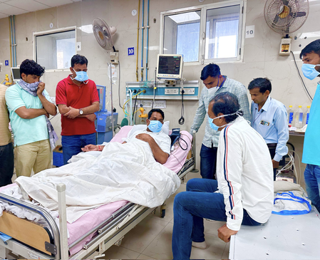 Jhalawar school tragedy: Naresh Meena’s hunger strike enters eighth day