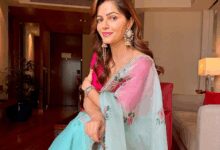 Rubina Dilaik redefines saree glamour with her effortless style statement