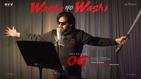 Pawan Kalyan’s Haiku number ‘Washi Yo Washi’ from ‘They Call Him OG’ released Pawan Kalyan’s Haiku number ‘Washi Yo Washi’ from ‘They Call Him OG’ released