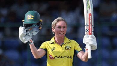 3rd ODI: Mooney smashes 138 as Australia post their joint-highest total in women’s ODIs