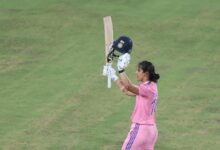 3rd ODI: Smriti’s 125 goes in vain as Australia beat India by 43 runs, win series 2-1