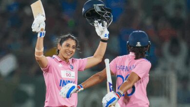3rd ODI: Smriti hits epic 125 but Australia beat India by 43 runs, win series 2-1 (ld)