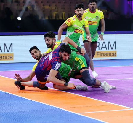 PKL 12: Super-sub Ankit Rana stars as Patna Pirates hand Dabang Delhi first defeat of season PKL 12: Super-sub Ankit Rana stars as Patna Pirates hand Dabang Delhi first defeat of season