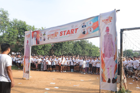 ‘Namo Yuva Run’ to mobilise over 10 lakh youth across 75 cities today ‘Namo Yuva Run’ to mobilise over 10 lakh youth across 75 cities today