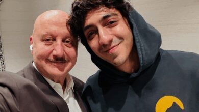 Anupam Kher meets Gen Z star Ahaan Panday: ‘No generation gap here’