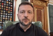 Ukraine President Zelensky calls for sufficient counteraction against Russia