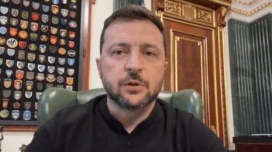 Ukraine President Zelensky calls for sufficient counteraction against Russia