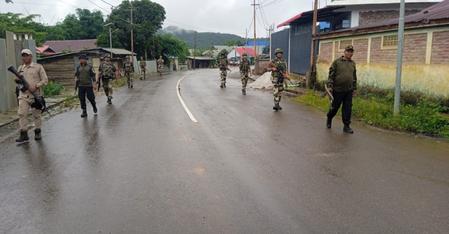 Manipur ambush: Joint forces intensify hunt for Assam Rifles personnel attackers Manipur ambush: Joint forces intensify hunt for Assam Rifles personnel attackers