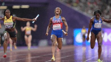 World Athletics C’ships: Jefferson-Wooden caps triple gold as U.S. dominates final day in Tokyo (Ld)