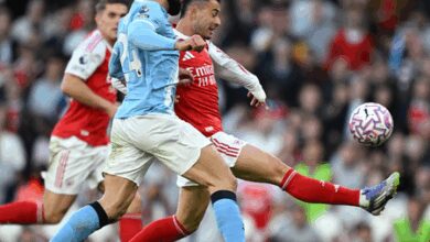 Premier League: Martinelli strikes late to help Arsenal salvage a point against Man City