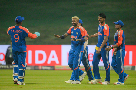 Asia Cup: Suryakumar defends Harshit, Arshdeep after Oman scare Asia Cup: Suryakumar defends Harshit, Arshdeep after Oman scare