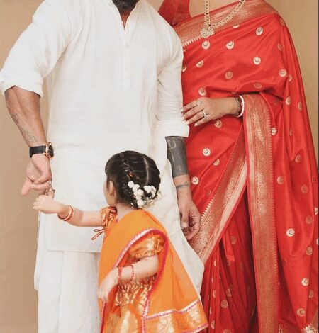 Bipasha Basu’s 2-year-old daughter sings “Jai Ganesh Deva” in her cute baby language