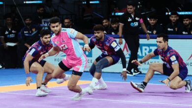 PKL 12: Ashu, Sandeep shine as Delhi compete double over Jaipur Pink Panthers