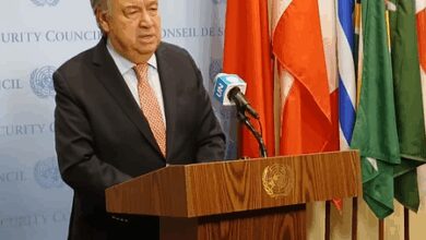 End hostilities now, Guterres demands on anniversary of ‘dark day’ of Hamas attack on Israel