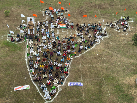 National Unity Day: Inmates at Rajasthan’s Shyalwas Jail create map of India