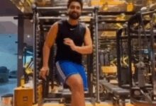 Jackky Bhagnani gives his own twist to the ‘Jhoom Sharabi’ hook step, wife Rakul reacts