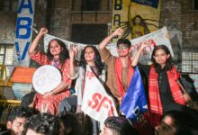 JNUSU poll: Left sweeps all 4 seats, Aditi Mishra elected president