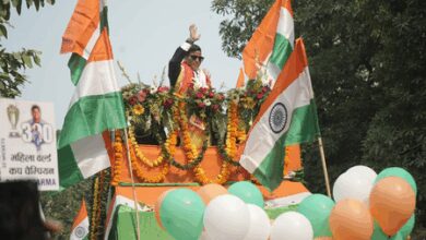 Deepti Sharma gets a hero’s welcome in Agra after World Cup triumph
