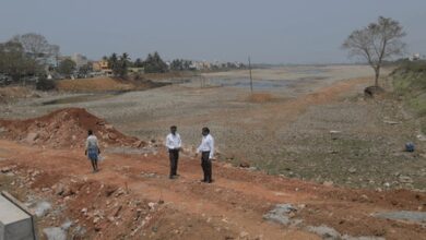 Pillar work for park on TN’s Puzhal lake shore trigger alarm among residents
