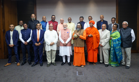 PM Modi engages with community leaders in Johannesburg, urges promotion of Indian culture