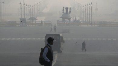 Delhi-NCR’s cold intensifies, AQI again nears ‘severe’ in several areas