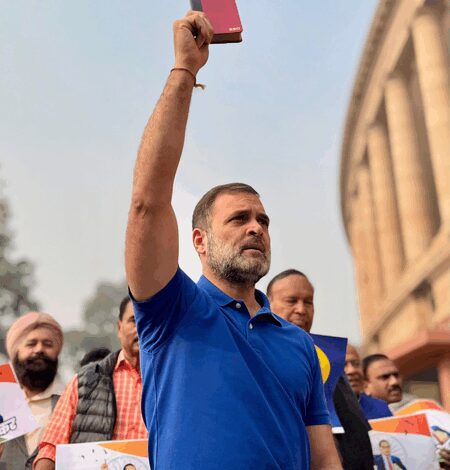 As long as Constitution is secure, rights of every Indian are secure: LoP Gandhi on Samvidhan Divas