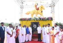 Stalin inaugurates memorial stadium for freedom fighter Maaveeran Pollan; unveils multiple projects Stalin inaugurates memorial stadium for freedom fighter Maaveeran Pollan; unveils multiple projects