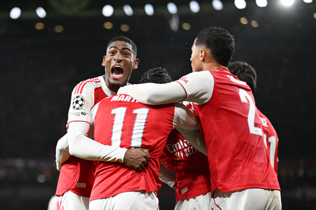 Champions League: Arsenal beat Bayern to go top, holders PSG hit five Champions League: Arsenal beat Bayern to go top, holders PSG hit five