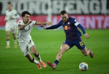 Stubborn Monchengladbach holds runner-up Leipzig in Bundesliga