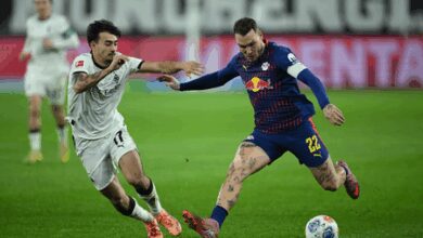 Stubborn Monchengladbach holds runner-up Leipzig in Bundesliga