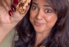 Sameera Reddy shares the recipe of her ‘healthy, chocolatey, & guilt-free cookies’