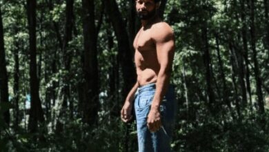 Siddhant Chaturvedi shares shirtless photos from his nature getaway