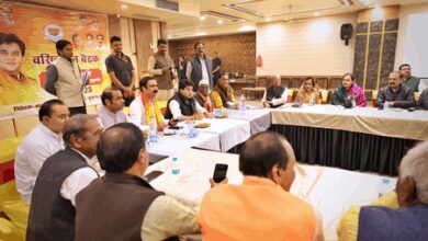 Jyotiraditya Scindia meets BJP workers in MP’s Guna to discuss organisational activities
