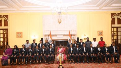 ‘Their success would inspire others’: President Murmu felicitates World Cup-winning Indian women’s blind cricket team