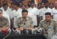 37 Maoists, including 12 women, surrender in Chhattisgarh’s Dantewada