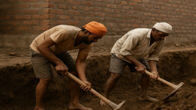 Human skeletons unearthed in Bengal during house construction