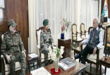 Arunachal Guv discusses eastern border security with senior Army officers