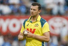 Hazlewood ruled out of first Ashes Test due to hamstring strain, Neser added to Australia’s squad