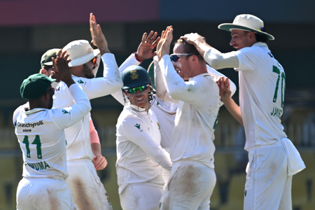 2nd Test: Harmer’s 6-37 helps SA crush India by 408-run to seal series whitewash
