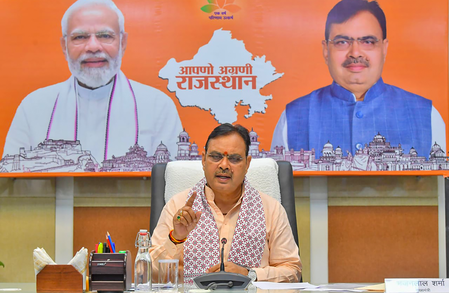 Rajasthan CM reviews revenue depts, pushes target-based action plan and strict enforcement Rajasthan CM reviews revenue depts, pushes target-based action plan and strict enforcement