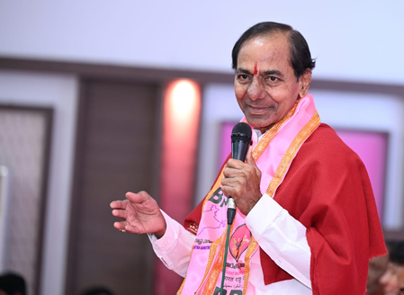 KCR announces mass movement over irrigation projects