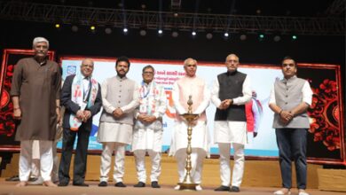 Gujarat Guv attends musical multimedia show ‘Namotsav’ based on PM Modi’s life